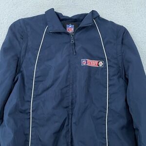 NFL Kickoff EA Sports Jacket YOUTH Large Football Zip‎ Windbreaker Mesh Lined